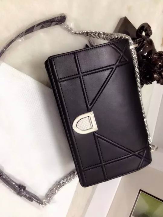 2015 NEW Quality Christian Dior Diorama Bags Black -The top quality - Click Image to Close