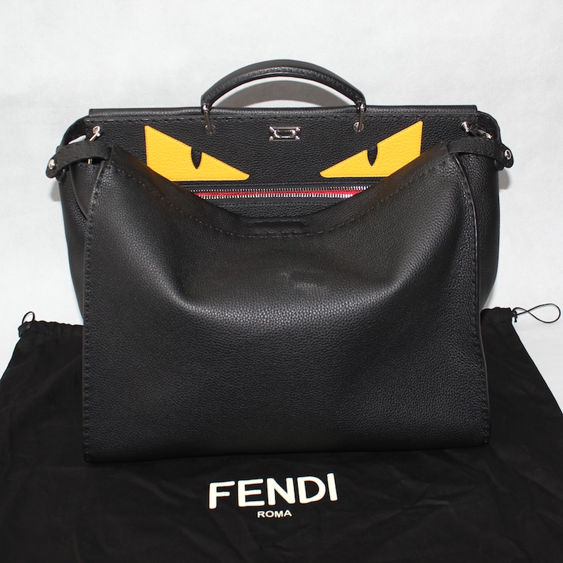 Super A Quality Fendi Mens SELLERIA PEEKABOO Original Leather Bag - Click Image to Close