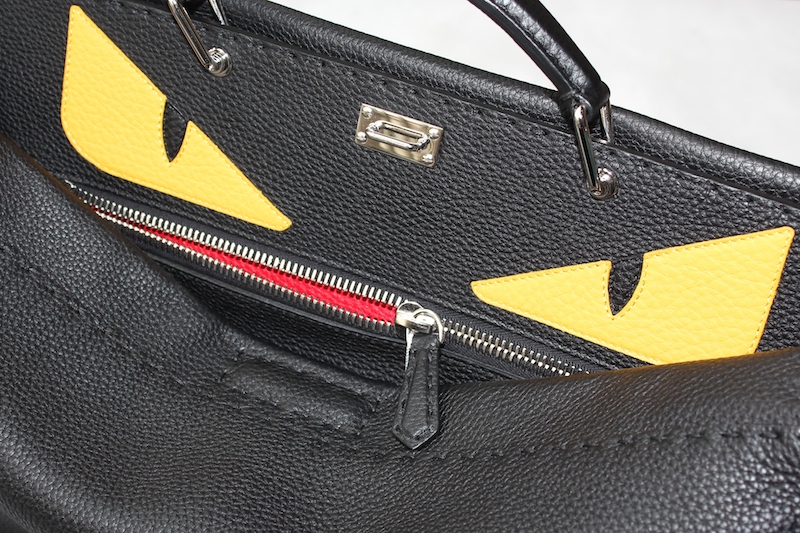 Super A Quality Fendi Mens SELLERIA PEEKABOO Original Leather Bag