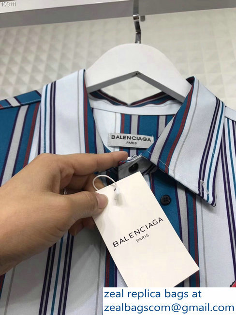 Balenciaga Denim Shirt EUROPE 2018