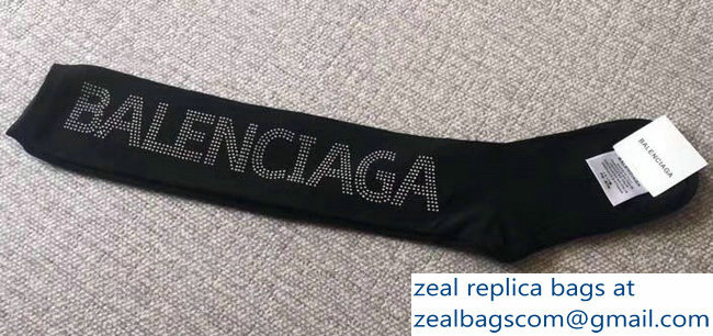 Balenciaga Logo Socks B08 - Click Image to Close