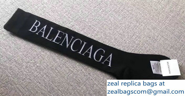 Balenciaga Logo Socks B09 - Click Image to Close