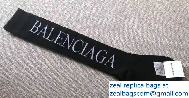 Balenciaga Logo Socks B09
