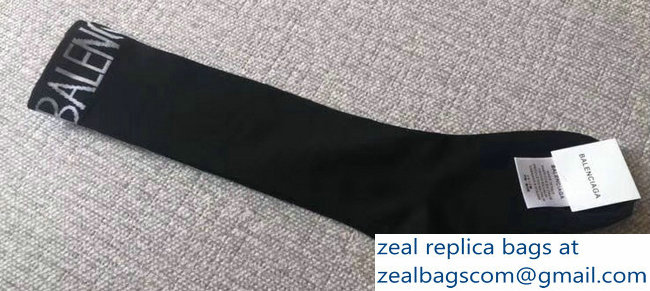 Balenciaga Logo Socks B10