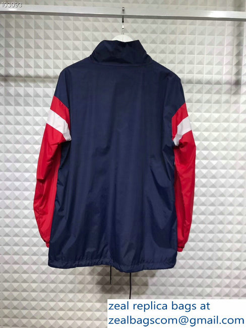 Balenciaga Tracksuit Jacket Blue/Red 2018