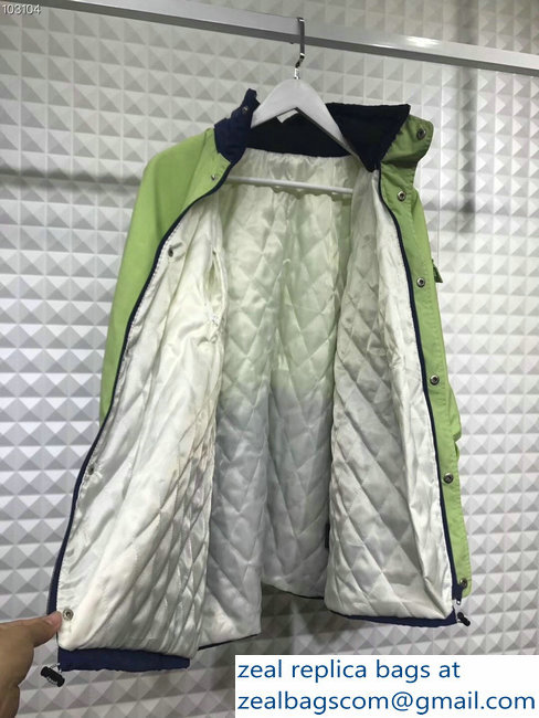 Balenciaga Tracksuit Jacket Green/Blue/Black 2018