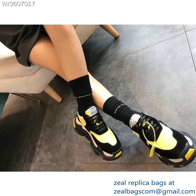 Balenciaga Triple S Trainers Multimaterial Sneakers 14 2018 - Click Image to Close