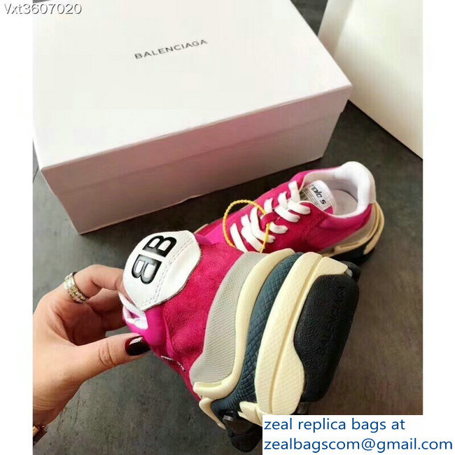 Balenciaga Triple S Trainers Multimaterial Sneakers 15 2018