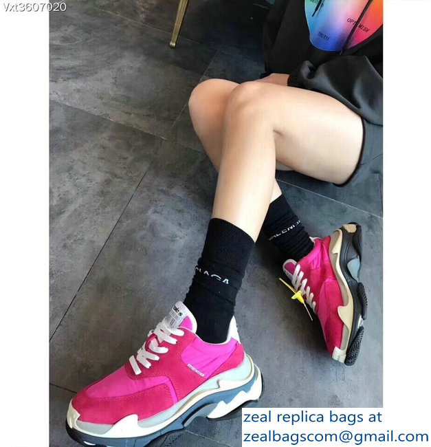 Balenciaga Triple S Trainers Multimaterial Sneakers 15 2018