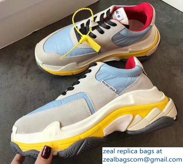 Balenciaga Triple S Trainers Multimaterial Sneakers 18 2018 - Click Image to Close