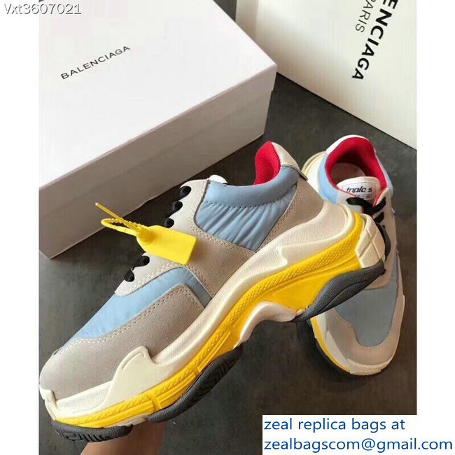 Balenciaga Triple S Trainers Multimaterial Sneakers 18 2018 - Click Image to Close