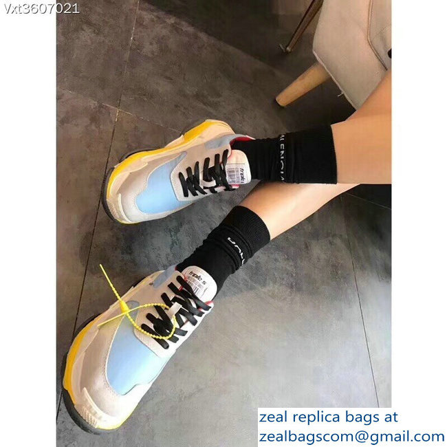 Balenciaga Triple S Trainers Multimaterial Sneakers 18 2018