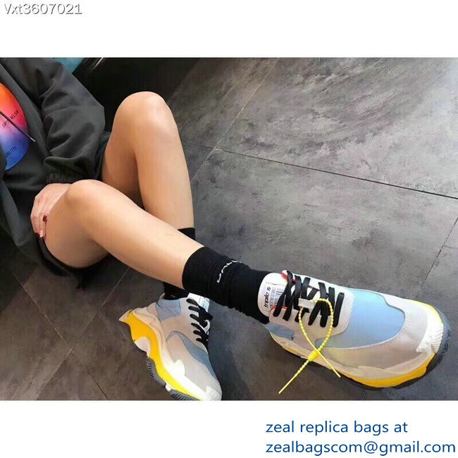 Balenciaga Triple S Trainers Multimaterial Sneakers 18 2018