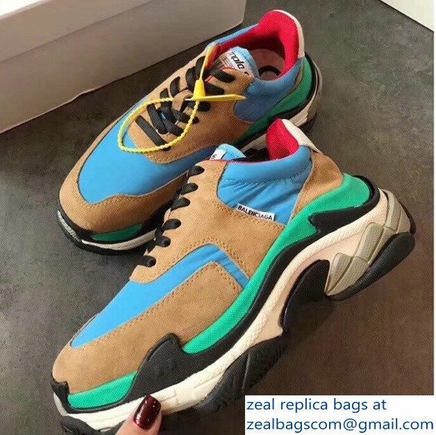 Balenciaga Triple S Trainers Multimaterial Sneakers 19 2018