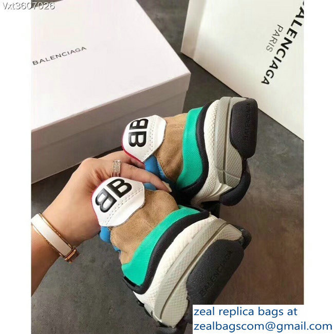 Balenciaga Triple S Trainers Multimaterial Sneakers 19 2018