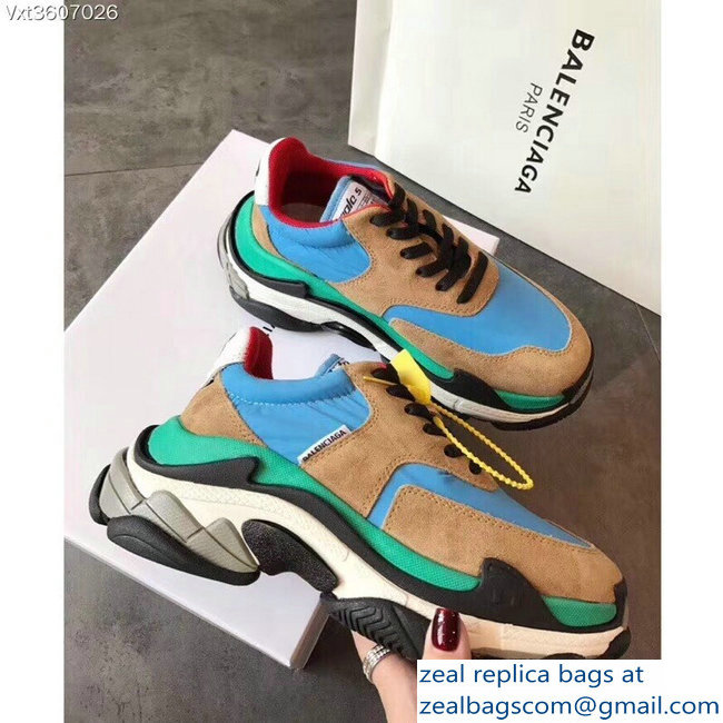 Balenciaga Triple S Trainers Multimaterial Sneakers 19 2018