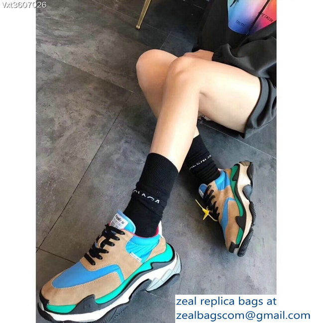 Balenciaga Triple S Trainers Multimaterial Sneakers 19 2018