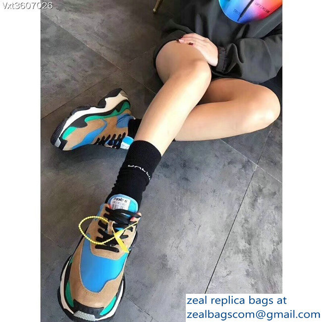 Balenciaga Triple S Trainers Multimaterial Sneakers 19 2018 - Click Image to Close
