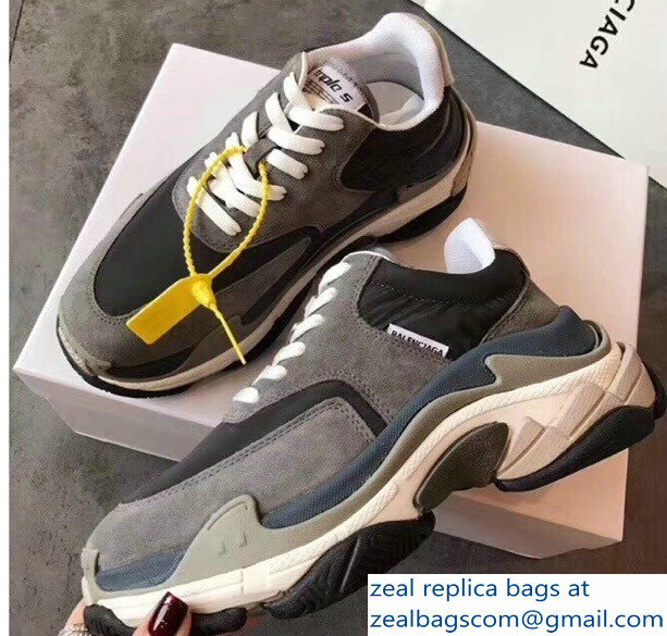 Balenciaga Triple S Trainers Multimaterial Sneakers 20 2018 - Click Image to Close