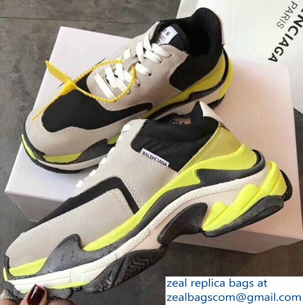 Balenciaga Triple S Trainers Multimaterial Sneakers 21 2018 - Click Image to Close