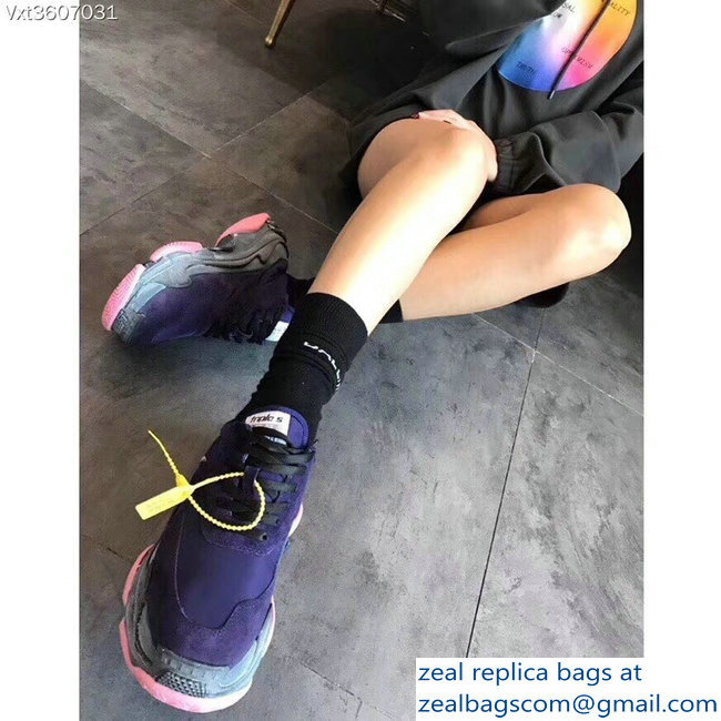 Balenciaga Triple S Trainers Multimaterial Sneakers 22 2018