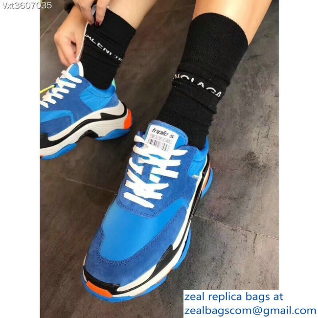 Balenciaga Triple S Trainers Multimaterial Sneakers 25 2018