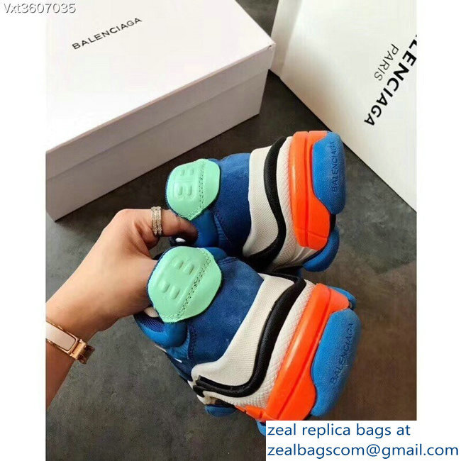 Balenciaga Triple S Trainers Multimaterial Sneakers 25 2018 - Click Image to Close
