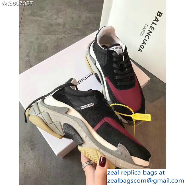 Balenciaga Triple S Trainers Multimaterial Sneakers 26 2018 - Click Image to Close
