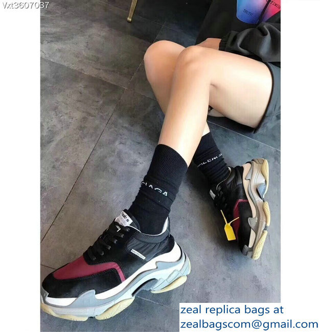 Balenciaga Triple S Trainers Multimaterial Sneakers 26 2018 - Click Image to Close