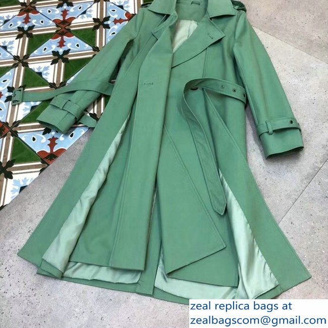 Burberry Grass Green Coat 2018