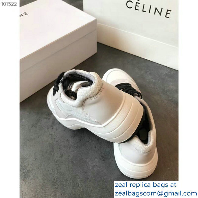 Celine Delivery Running Sneakers White 2018 - Click Image to Close