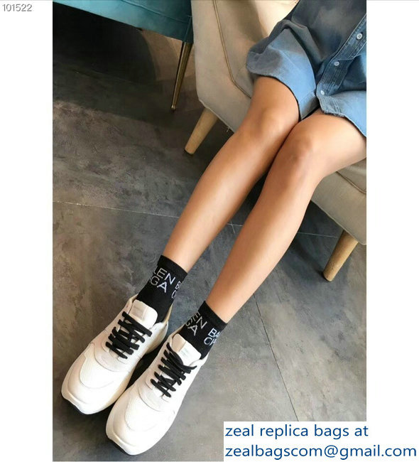 Celine Delivery Running Sneakers White 2018