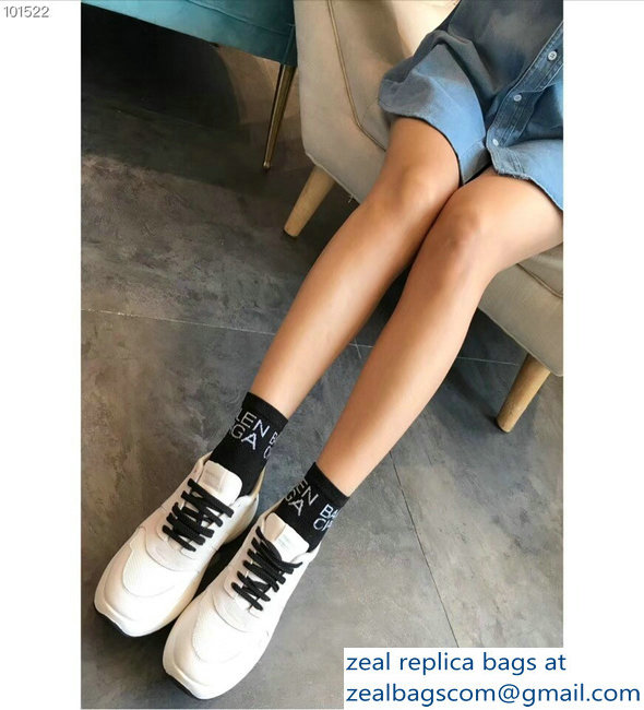 Celine Delivery Running Sneakers White 2018 - Click Image to Close