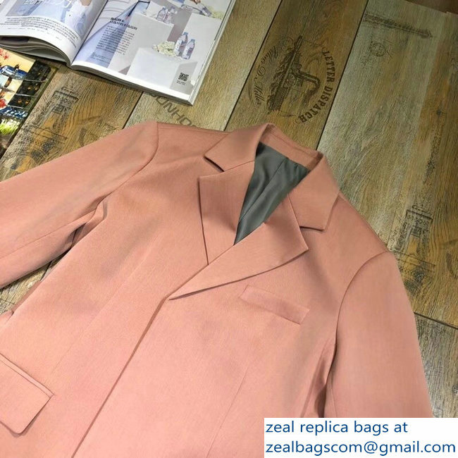 Celine Tailored Jacket Pink 2018