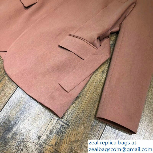 Celine Tailored Jacket Pink 2018