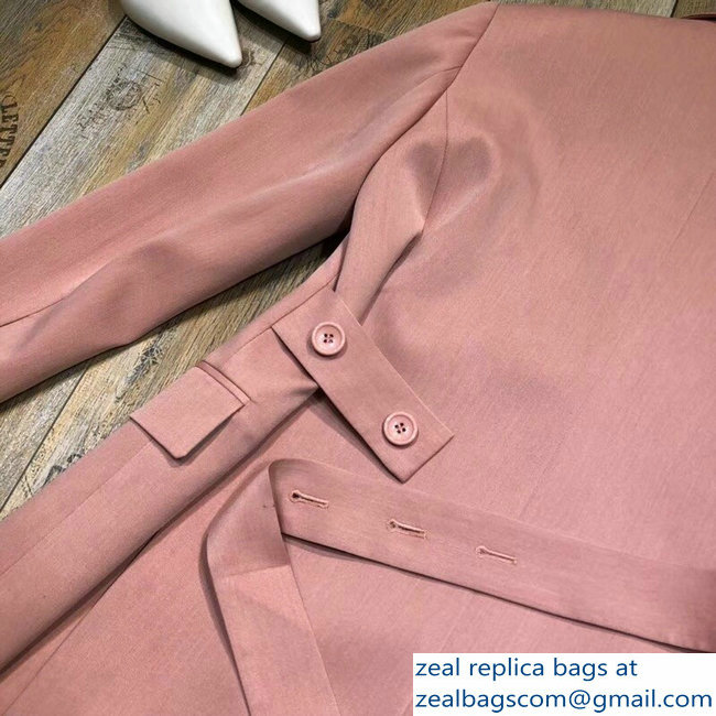 Celine Tailored Jacket Pink 2018