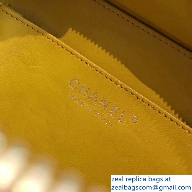 Chanel CC Filigree Tweed and Python Vanity Case Mini Bag 02 2018
