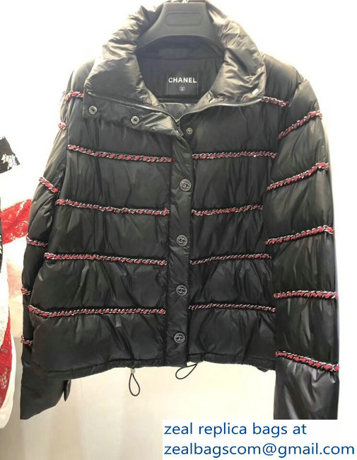 Chanel Chain Down Jacket 2018