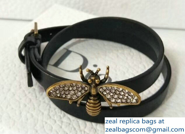 Dior Bee Leather Bracelet/Necklace 2018
