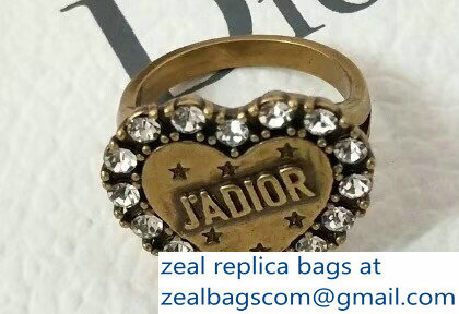 Dior J'adior Heart Ring 2018