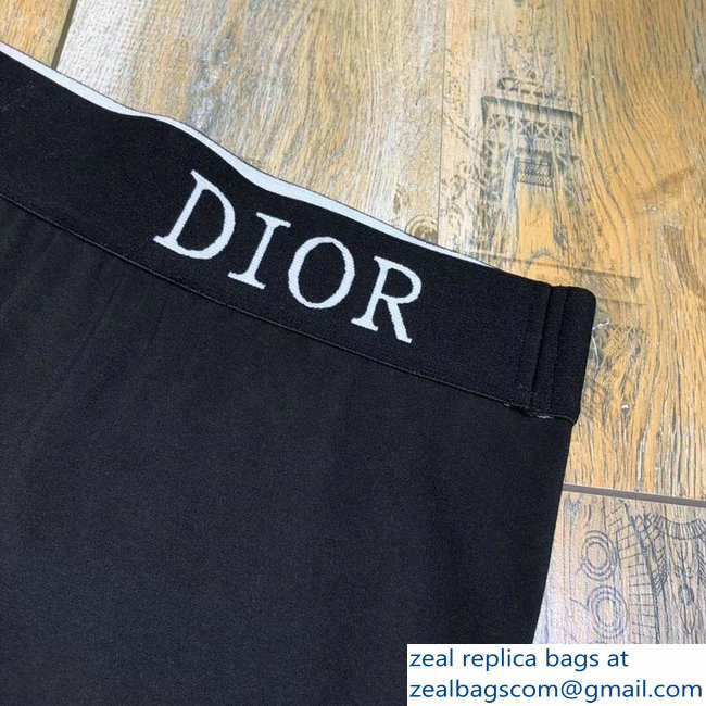 Dior Logo Black Pants 2018 - Click Image to Close