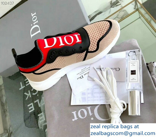 Dior Logo Sneakers Nude 2018/2019 - Click Image to Close