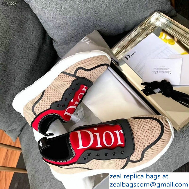 Dior Logo Sneakers Nude 2018/2019 - Click Image to Close