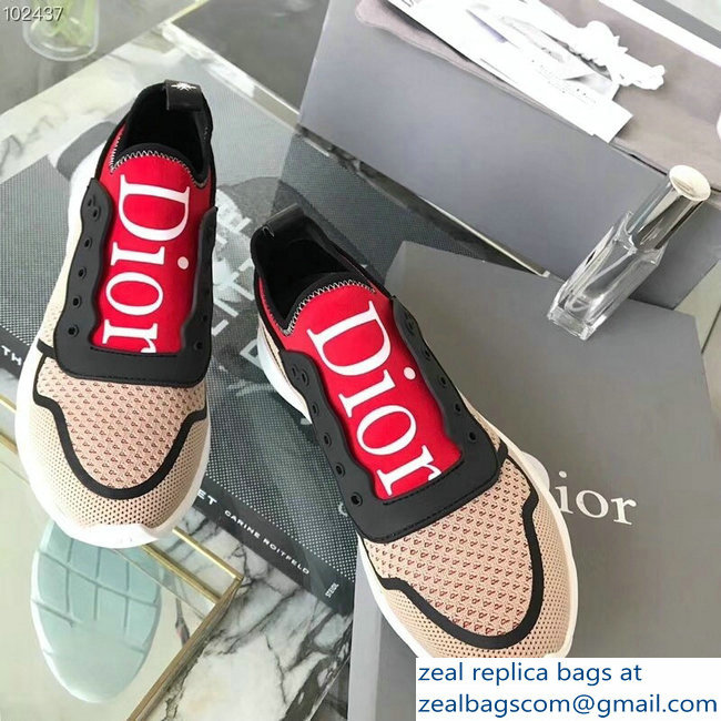 Dior Logo Sneakers Nude 2018/2019 - Click Image to Close