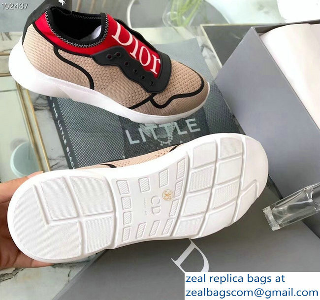 Dior Logo Sneakers Nude 2018/2019 - Click Image to Close