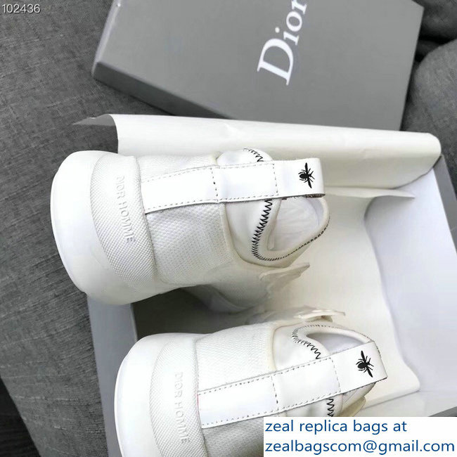 Dior Logo Sneakers White 2018/2019 - Click Image to Close