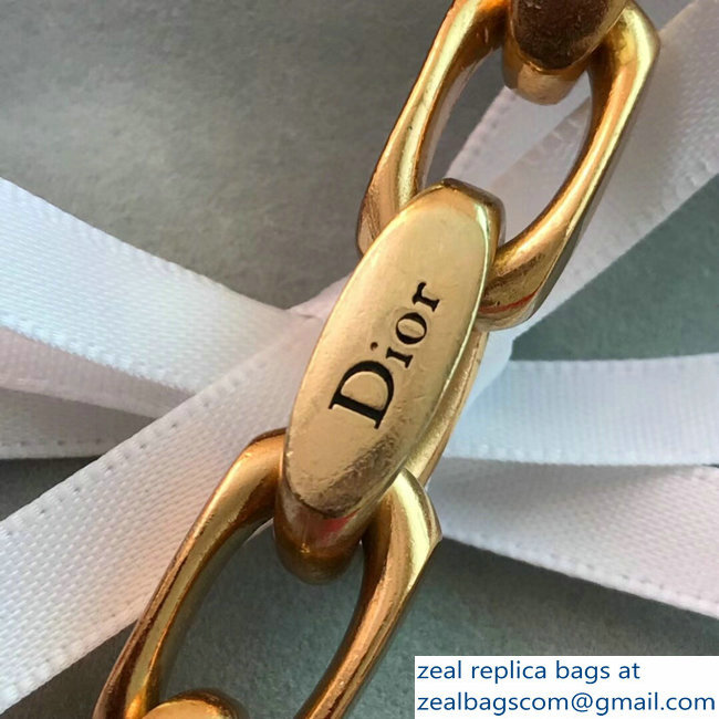 Dior Lucky Locket Necklace With Red Heart Padlock 2018