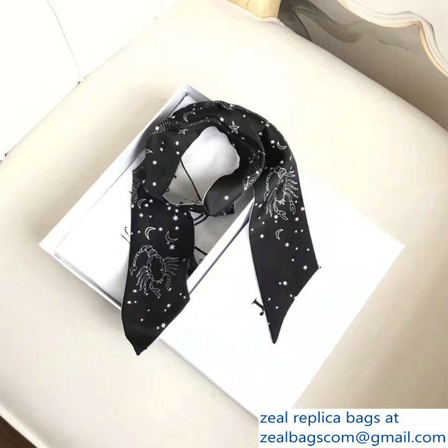 Dior Silk Twill Mitzah Scarf D04