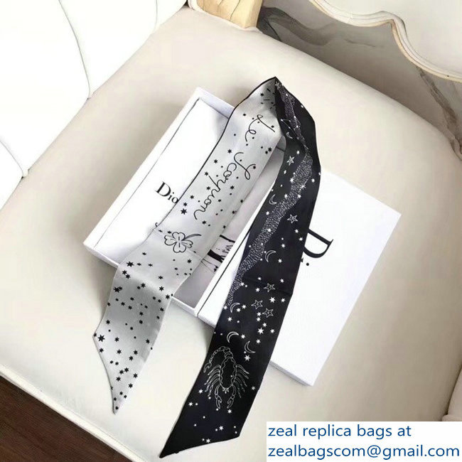 Dior Silk Twill Mitzah Scarf D04