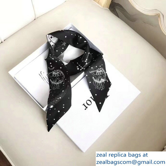 Dior Silk Twill Mitzah Scarf D05 - Click Image to Close